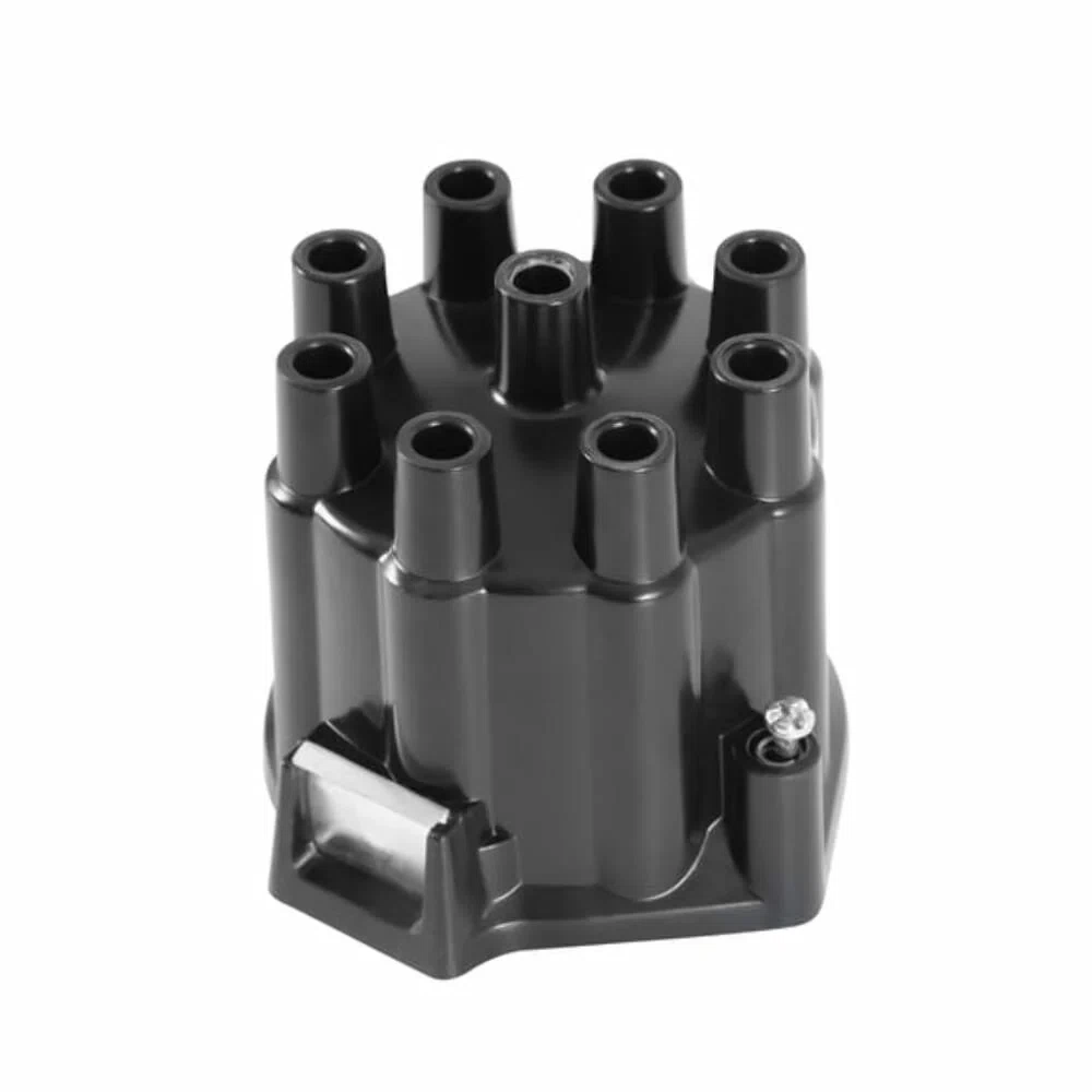 Distributor Cap & Rotor Kit - Socket Style - Black - 8124ACC